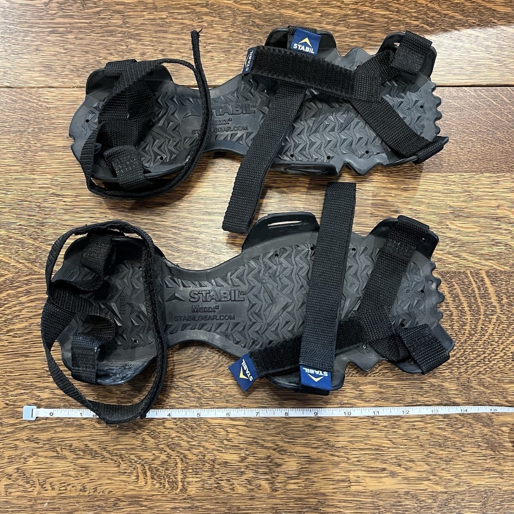 Stabil‎ Maxx 2 Cleats For Your Boots, Strap On Safety 13" Long 5" Wide